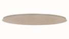 Highlight - Plafondplaat ovaal 100 x 35 cm zonder gaten beige