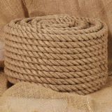 vidaXL Jute Touw - 100 m lang - 16 mm dik