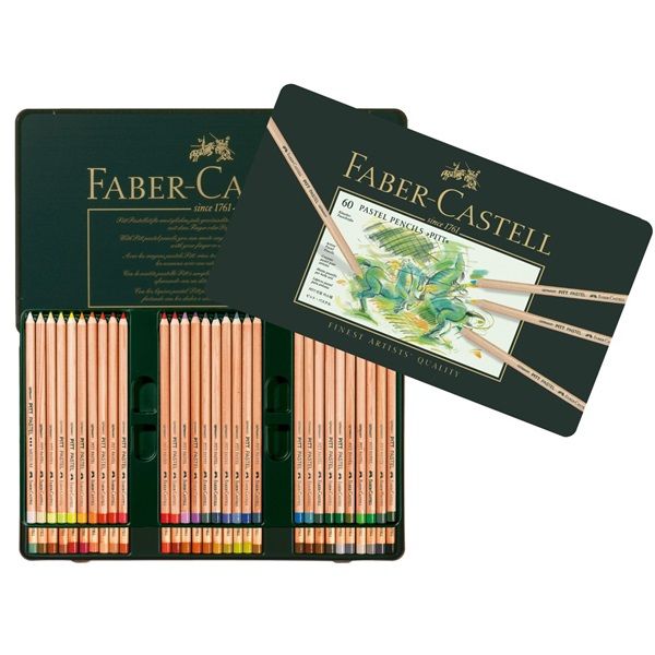 Faber-Castell Pitt Pastelpotloden - 60 stuks - Meerkleurig
