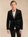 Next Jongens Fluwelen Blazer Zwart