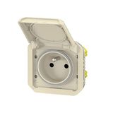 stopcontact Legrand Plexo 069828l stopcontact - 2p+t - beige - componeerbaar