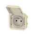 stopcontact Legrand Plexo 069828l stopcontact - 2p+t - beige - componeerbaar