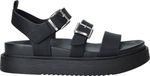 Tamaris Sandalen Plat Sandalen Plat - Zwart - Maat 42