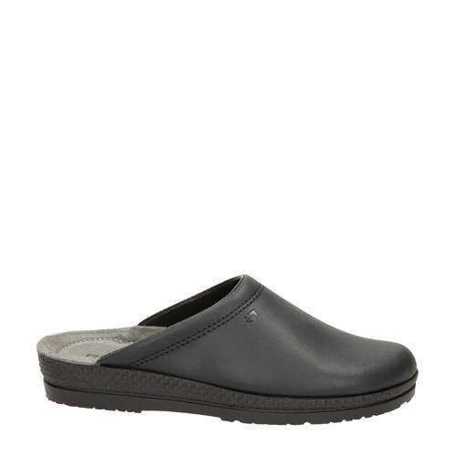 Rohde leren pantoffels zwart