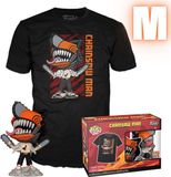 Funko Pop! & Tee: Chainsaw Man - Chainsaw Man Leaping - M