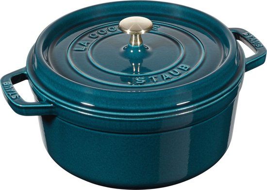 Staub 'La Mer' New Classic Braadpan - 24 CM - Blauw
