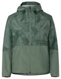 VAUDE Loamer Rain jas, hardshelljas, dames fiets-sportjassen, waterdicht, winddicht, hardshell, capuchon, regular fit, agave, XS