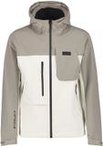 Icepeak Regenwandelsjack Brandit Heren Wit/Beige Polyester