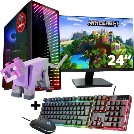 SCREENON Minecraft Dyed Cat Gaming Set V1