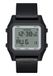 Nixon A1309867-00 Digitale LCD-module voor heren, met siliconen armband, zwart