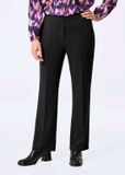 Goldner Jerseybroek Wijde stoffen broek VERA met plooien