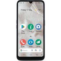 Phonillico® Screenprotector voor Doro 8100 [Pack 2] Ultradunne, resistente beschermende plastic film