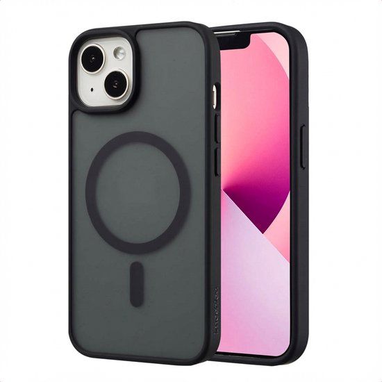 imoshion Color Guard Backcover met MagSafe voor de Apple iPhone 14 / 13 - Zwart