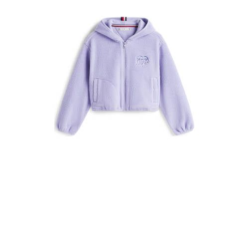 Tommy Hilfiger teddy fleecevest lila