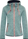 Nordberg Elise Fleece Vest - Dames - Groen Melange - Maat S