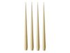 ester & erik Lot de 4 bougies mat Pale ginger 14,32 cm