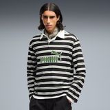 PUMA Essentials elevated No. 1 polo rugby relaxte L, Black Striped