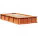 vidaXL Bedframe - Wasbruin - 90 x 200 cm - Massief grenenhout