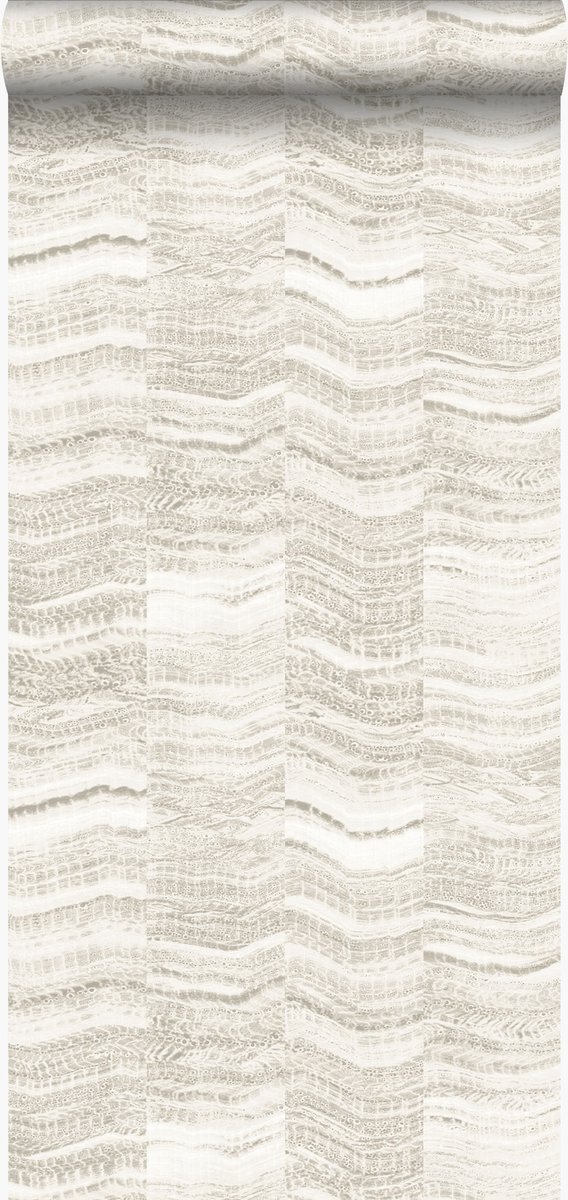 Origin Wallcoverings behang marmer motief beige - 337245 - 53 cm x 10,05 m