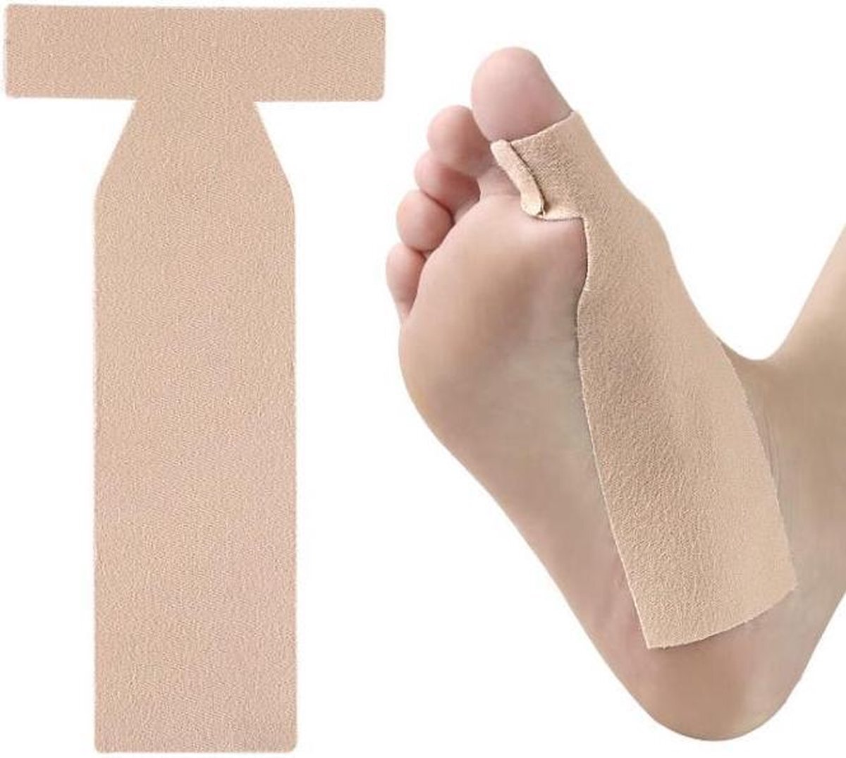 Solelution Hallux Valgus tape Tshape (5 stuks)