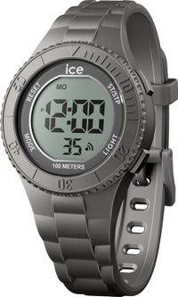 1821 Ice Watch ICE digit - Anthracite metallic 021610 Horloge - Siliconen - Grijs - Ø 34 mm