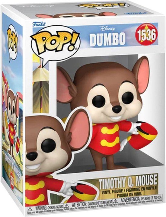 Funko Pop! Disney Classics Timothy Q. Mouse vinylfiguur