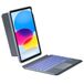 Inateck KB04112 QWERTZ Hoesje met Toetsenbord voor iPad 10e Generatie 10,9 inch 2022