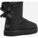 UGG Mini Bailey Bow II Dames Laarzen - Black - Maat 39