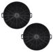 Filtre de hotte de remplacement 208x34 mm
