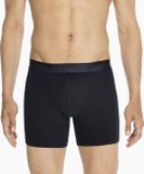 HOM HO1 Long Boxer Briefs (1-pack) - Heren Boxer met langere pijp en horizontale gulp - Navy - Maat S