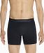 HOM HO1 Long Boxer Briefs (1-pack) - Heren Boxer met langere pijp en horizontale gulp - Navy - Maat S