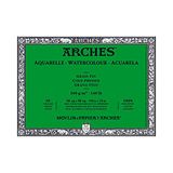 Arches Aquarel blok fijne korrel 26 x 36 cm 300 g 20 pagina's natuur wit