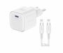 Swissten 20W Oplader - USB-C - Snellader - Wit