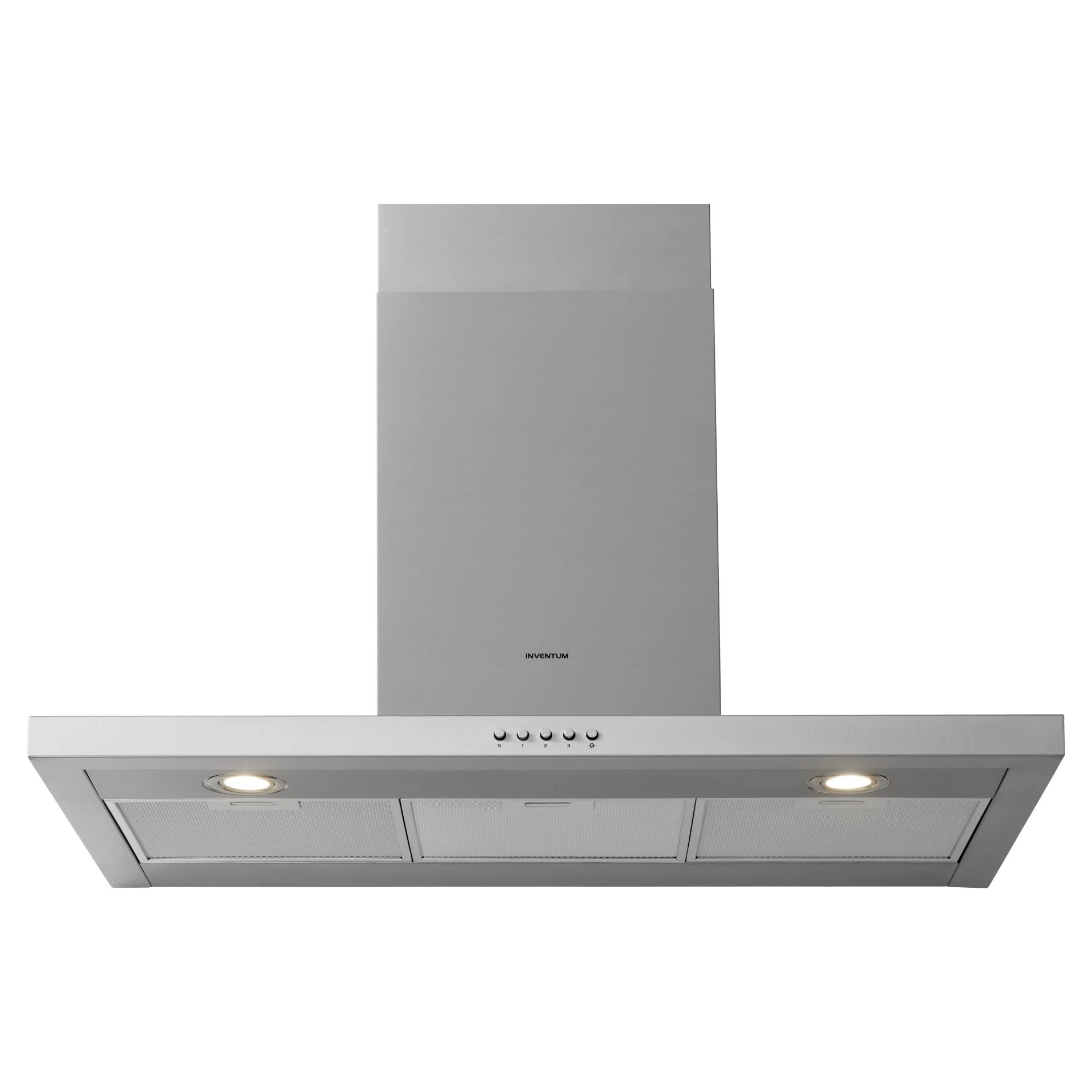 Inventum AKB9005RVS - Wandschouw Afzuigkap - 90 cm - RVS