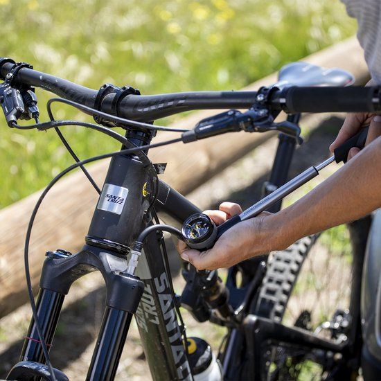 Topeak Pocket Shock DXG - Mini Shock Pump - Black