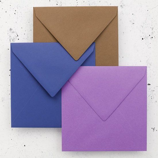 Clairefontaine Stuifmeel van Clairefontaine enveloppe 165 mm, koningsblauw