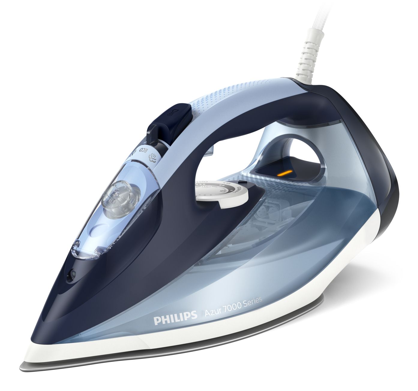 Philips DST7020/20R1 Steam Iron - 2800W - SteamGlide Plus Soleplate - Blue