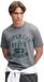 Superdry Athletic Essentials T-shirt Heren M Vintage donkergrijs grit