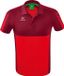 Erima Six Wings Polo Heren - Bordeaux / Rood | Maat: S