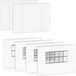 VONROC Set de parois latérales - 6x3M – 6 pièces - Blanc