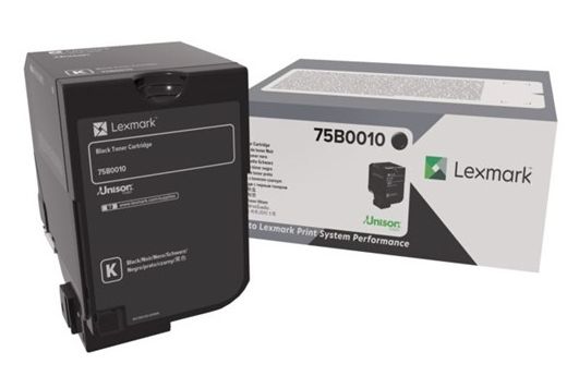 Lexmark 75B0010 Black Toner Cartridge - 13000 Pages - Original