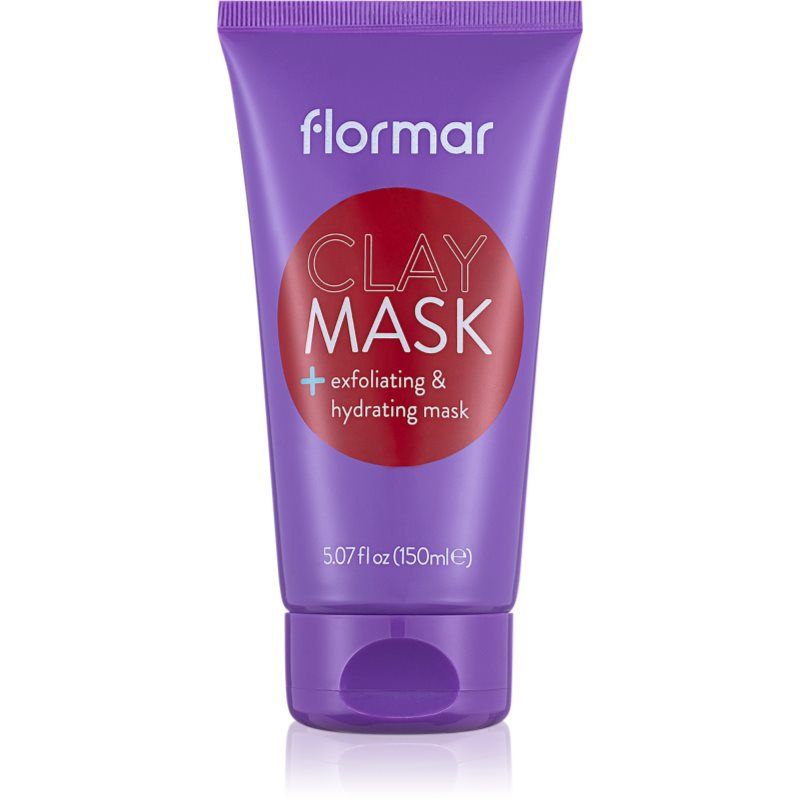 Flormar Clay Mask 150 Ml - Exfoliating And Cleansing Face Mask With Clay