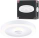 Paulmann Plafonnier LED Volea IP44 3000K 1300lm 4W/18,5W dimmable Blanc, Argent