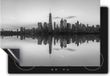 Chefcare Inductie Beschermer New York Skyline - Zwart Wit - 95x55 cm