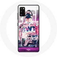 Maniacase Hoesje voor Oppo A16 Formule 1 Sergio Pérez F1 Coureur