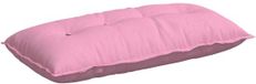 vidaXL Rugkussen Roze 100 x 19 x 50 cm Stof