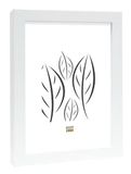 Deknudt Frames fotolijst S43DL1 - wit - extra hoge lijst - foto 10x15 cm
