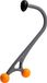 TriggerPoint AcuCurve bâton de massage, pour massage ciblé du cou, du dos et des épaules, conception ergonomique et flexible, gris, 42 cm