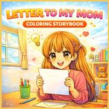 Letter to My Mom Coloring Storybook for Kids