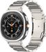 Strap-it Titanium schakel band - geschikt voor Samsung Galaxy Watch Ultra 2 (2026) / Ultra (2024/2025) - titanium kleur
